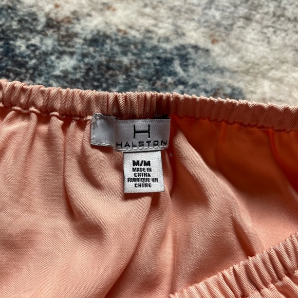 NWT Peach Off-Shoulder Ruffle Top - Picture 3 of 8